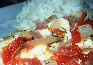 papillotte poisson riz blanc