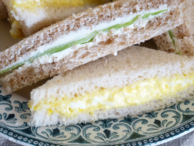 British club sandwiches