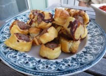 Feuilletés à la saucisse de Toulouse
