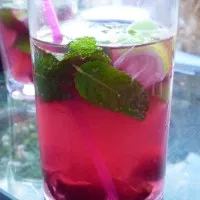 Mojito cerises {et nouveau look}