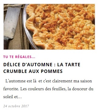 Ma chronique du moment sur “La Ville en Rose”