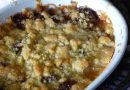 Crumble poire-chocolat