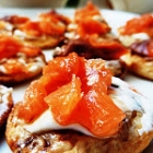 Amuse bouche au saumon fumé sucré/salé Amuse bouche au saumon fumé sucré/salé