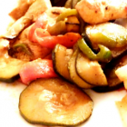 Poulet & légumes du soleil à la plancha Poulet & légumes du soleil à la plancha