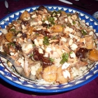 Tajine de poulet et agneau aux abricots et pruneaux Tajine de poulet et agneau aux abricots et pruneaux