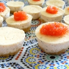 Mini cheese-cakes au saumon fumé Mini cheese-cakes au saumon fumé