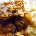 Tajine d'agneau abricot amandes grillées Tajine d'agneau abricot amandes grillées