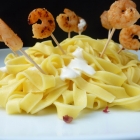 Tagliatelles aux "Fish -pops" thaï Tagliatelles aux "Fish -pops" thaï