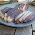 Magret séché au poivre Magret séché au poivre