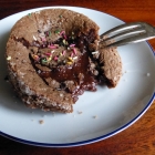 Coeur coulant chocolat & amandes Coeur coulant chocolat & amandes