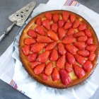 Cheesecake fraises & fève tonka Cheesecake fraises & fève tonka