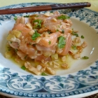 Tartare de saumon à la thaï Tartare de saumon à la thaï