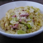 Pâtes à la fondue de poireaux Pâtes à la fondue de poireaux