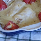 Poisson à la tomate & moutarde Poisson à la tomate & moutarde