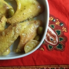 Tajine aux citrons confits et olives vertes Tajine aux citrons confits et olives vertes