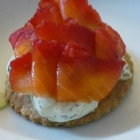 Gravlax de saumon à la betterave Gravlax de saumon à la betterave