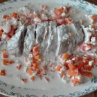 Filet mignon de porc au lait {et sa crème d'ail} Filet mignon de porc au lait {et sa crème d'ail}