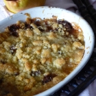 Crumble poire-chocolat Crumble poire-chocolat