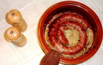 saucisse mijotée