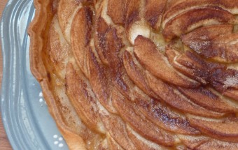 tarte au pomme canelle