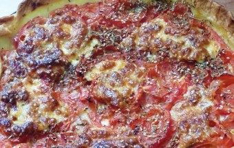 tarte à la tomate