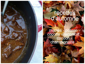recettes d’automne